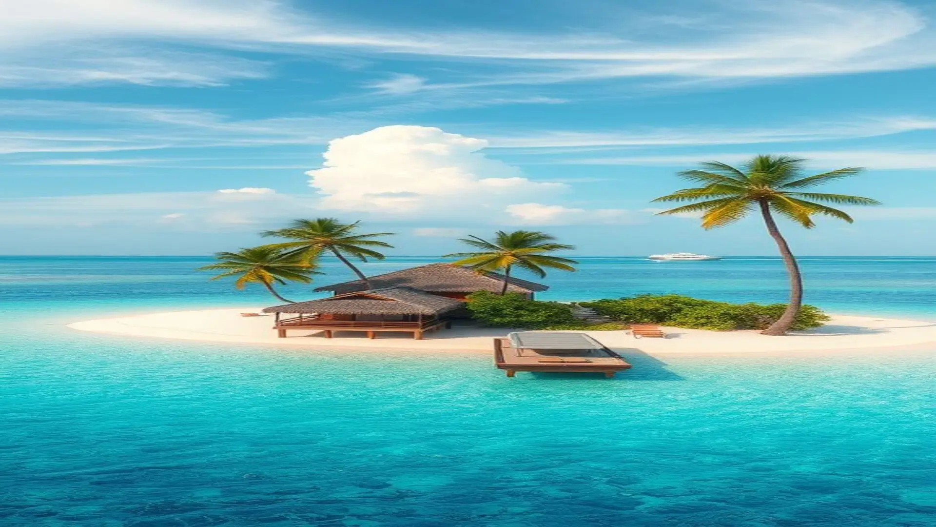 عروض منتجعات فاخرة (فلل فوق الماء)